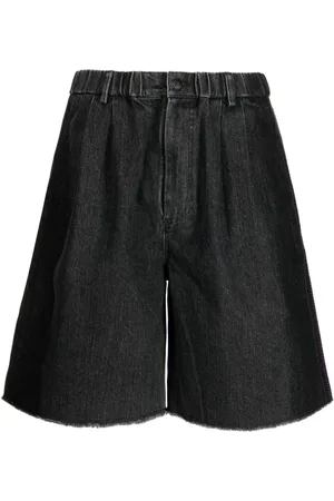 Off-Duty Kaze elasticated-waistband denim shorts
