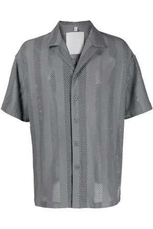Off-Duty Perforated short-sleeve shirt