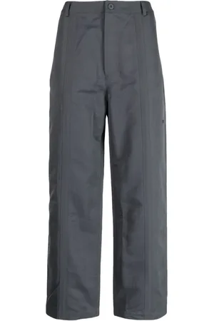 Off-Duty Logo-embroidered straight-leg trousers