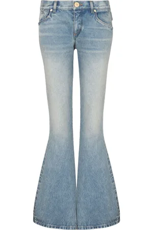 Balmain Western low-rise bootcut jeans