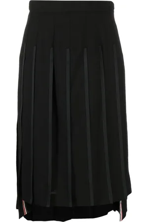 Thom Browne High-waisted pleated skirt