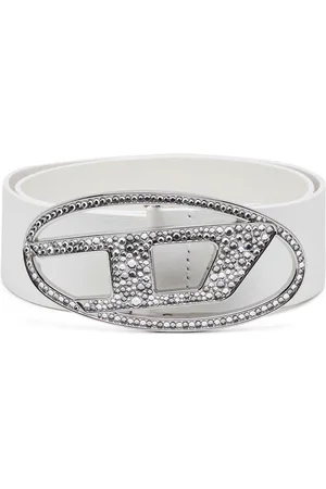 Diesel 1DR logo-buckle belt