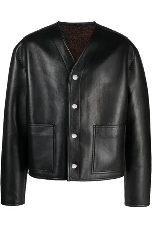 Nanushka Faux-leather bomber jacket