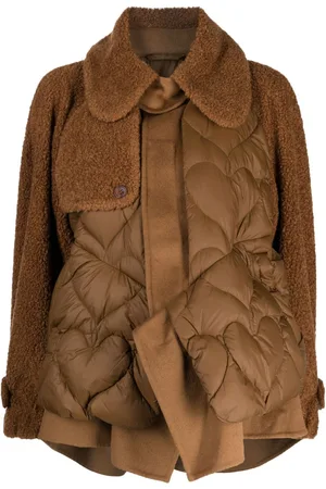 JNBY Heart-motif quilted puffer jacket