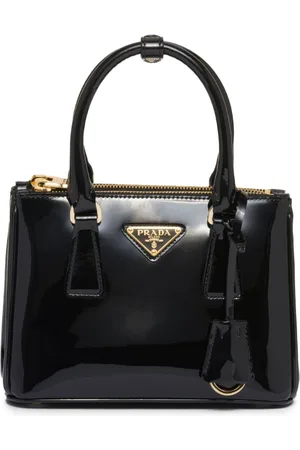 Prada Galleria patent leather tote bag