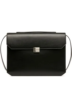 Bally Packed leather briefcase