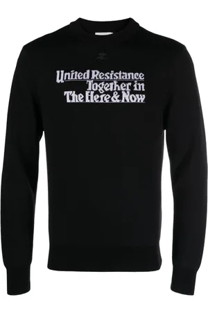 Courrèges Resistance jacquard ribbed-knit jumper