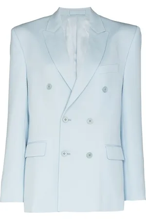WARDROBE.NYC Double-breasted wool blazer