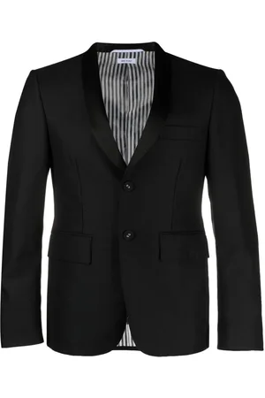 Thom Browne Shawl-collar single-breasted blazer