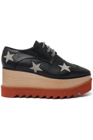 Stella McCartney Elyse Stars platform brogues