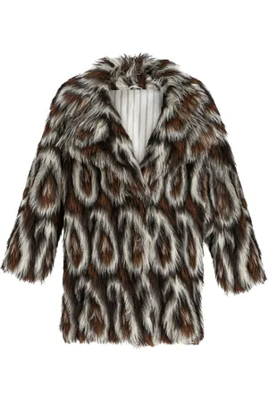 Etro Paisley-jacquard brushed coat
