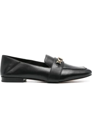 Michael Kors Logo-plaque leather loafers