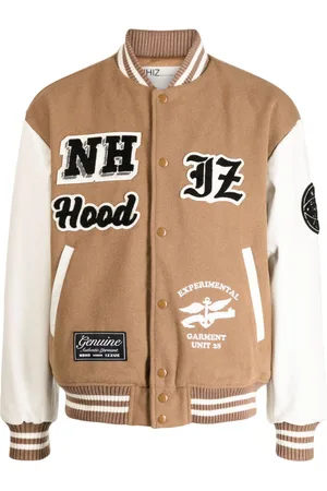 Izzue Patch-detail bomber jacket