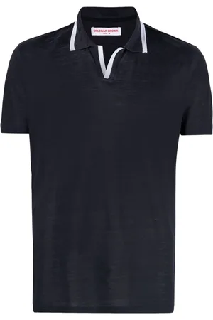 Orlebar Brown Felix linen piqué polo shirt