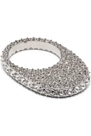 COPERNI Swipe crystal-embellished ring