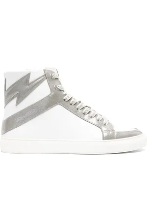 Zadig & Voltaire High Flash Infinity leather sneakers