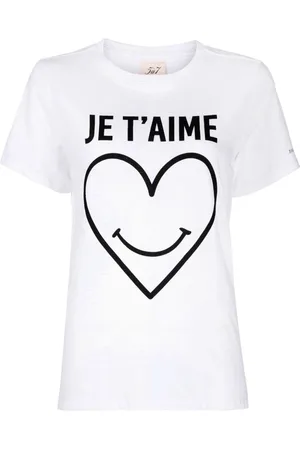 Cinq A Sept Smiling Heart T-shirt