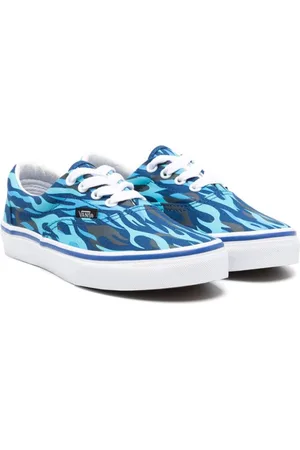 Vans Era flame-print sneakers
