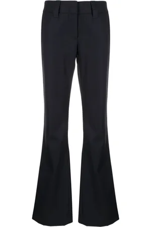 Palm Angels Low-rise flared trousers