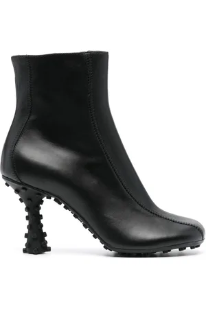 SUNNEI Chiodi 100mm leather ankle boots