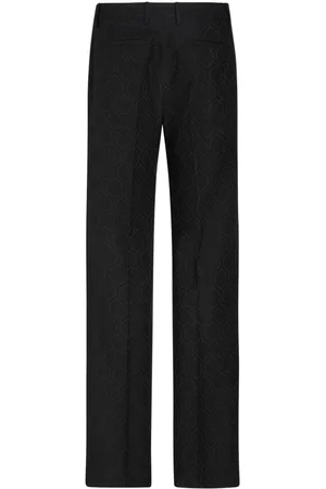 Etro Jacquard straight-leg trousers