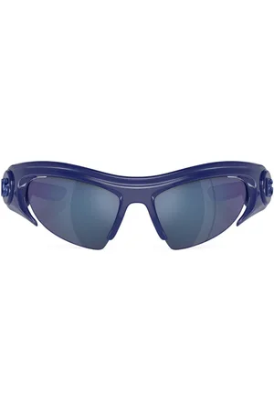Dolce & Gabbana Shield-frame tinted sunglasses