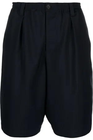 Marni Pleated virgin wool bermuda shorts