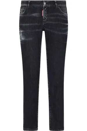 Dsquared2 Distressed slim-cut jeans