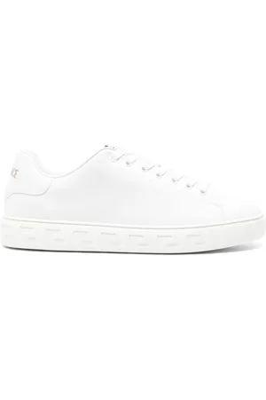 VERSACE Greca faux-leather sneakers