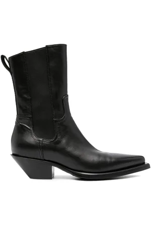 Premiata 50mm leather ankle boots