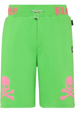 Philipp Plein Graphic-print track shorts