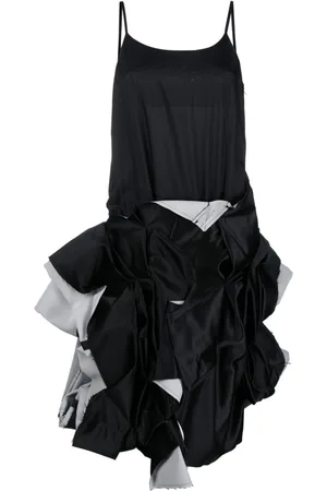 Comme des Garçons Deconstructed tailored midi dress