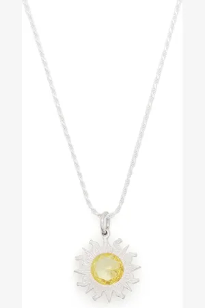 Bleue Burnham Sun statement-pendant necklace
