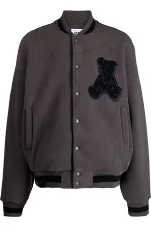 Izzue Two-tone panelled bomber jacket