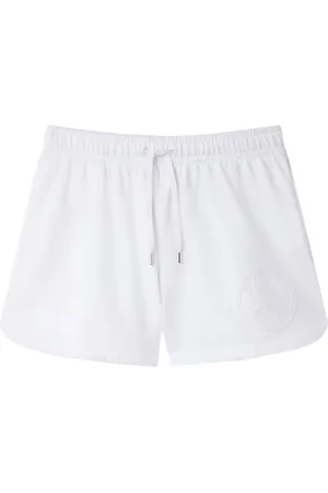 Stella McCartney S-Wave jersey drawstring shorts