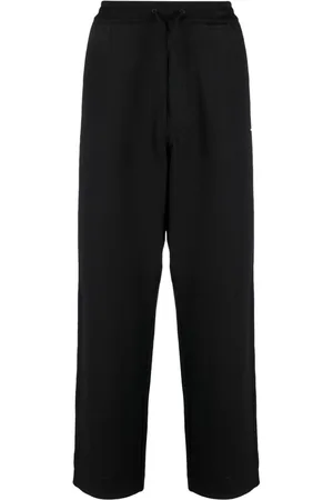 Y-3 Logo-patch drawstring track pants