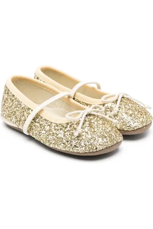 PèPè Darlyn glitter ballerina shoes