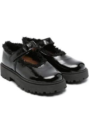 PèPè Ingrid leather ballerina shoes