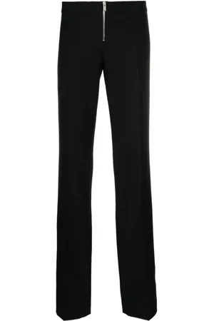 Stella McCartney Low-rise wool slim trousers
