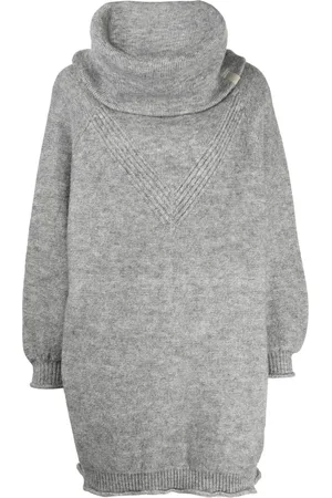 Izzue Roll-neck knitted minidress