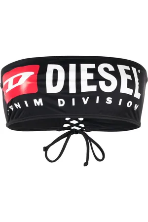Diesel Bfb-Bryna logo-print bikini top