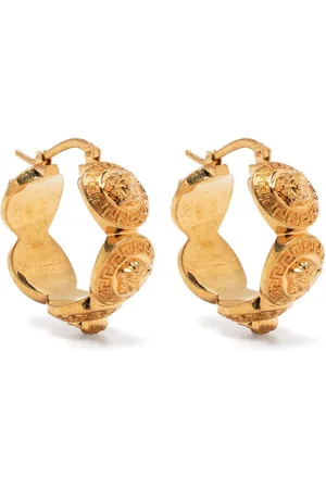 VERSACE Tribute Medusa hoop earrings
