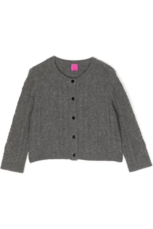 Cashmere In Love Alaska Mini cable-knit wool blend cardigan