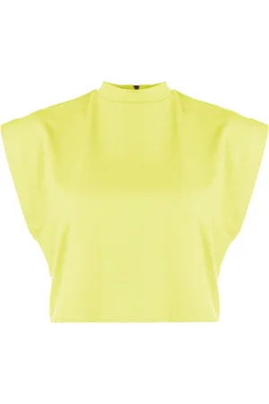 Lenny Niemeyer Mock-neck sleeveless cropped top