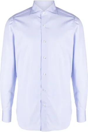 Finamore Long-sleeve cotton shirt