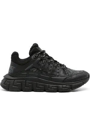 VERSACE Trigreca Barocco-jacquard sneakers