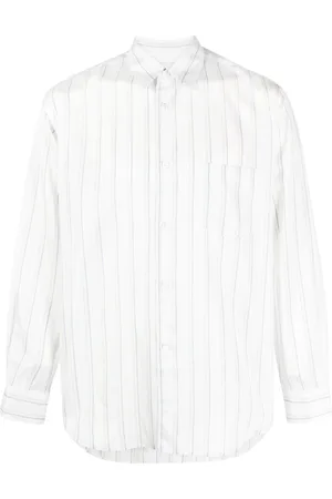 Comme des Garçons Striped long-sleeve shirt