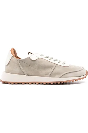 Buttero Lace-up suede sneakers