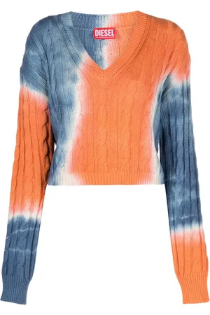 Diesel M-Janel tie-dye jumper