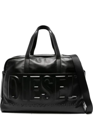 Diesel Logo-debossed travel bag